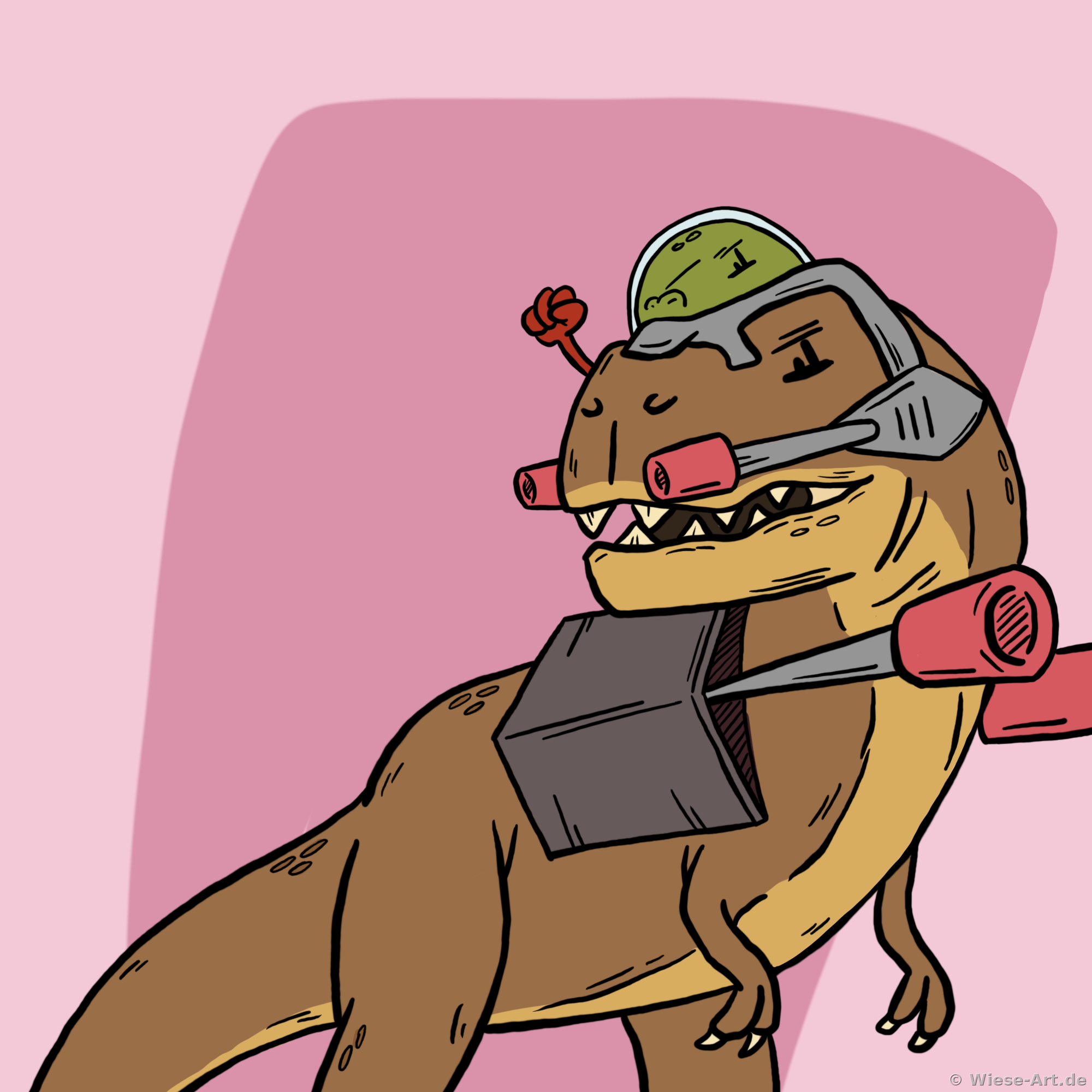 T-Rex mit Krulos