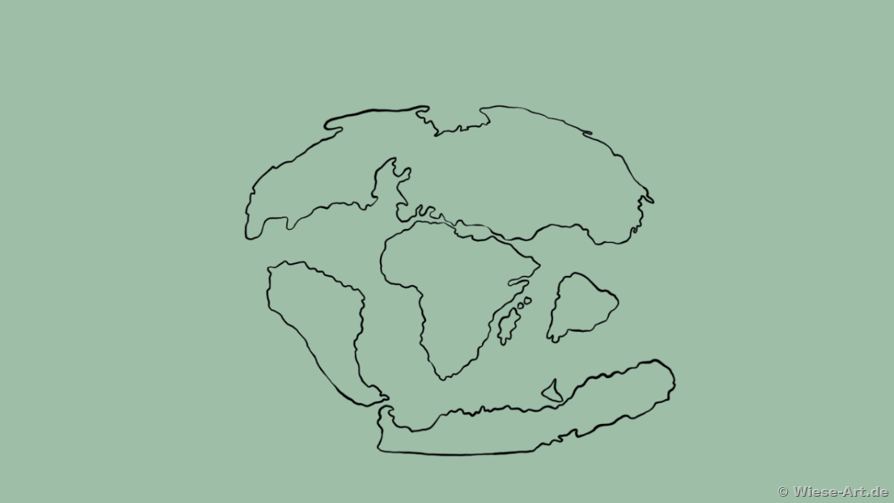 Erde vor 65 Millionen Jahren