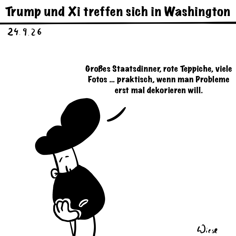 Trump und Xi treffen sich in Washington